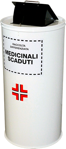 PSAC100T - contenitore per MEDICINALI SCADUTI capacita' 100 lt.