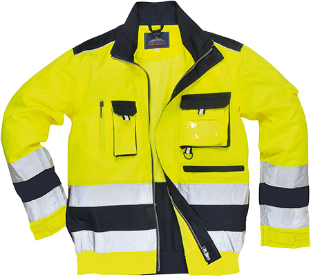 PWT1050XL - Giacca Lille HI gliallo/navy tg.XL