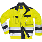 PWT1050XXL - Giacca Lille HI gliallo/navy tg.XXL