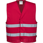 PWT134RXXL/XXXL - gilet HI MeshAir Iona rosso  tg.XXL/XXXL