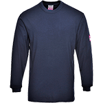 PWT2011XXXL - maglia maniche maniche lunghe Ignifuga e antistatica tg.XXXL blu