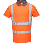 PWT221XL - polo HI maniche corte arancione XL