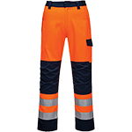 PWT36XXL - pantalone multi-norma RIS arancio/navy XXL