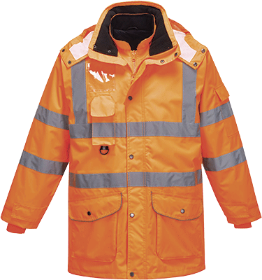 PWT426L - giacca Traffic arancio HI tg.L