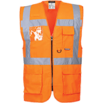 PWT476XXXL - gilet Executive arancio HI tg.XXXL