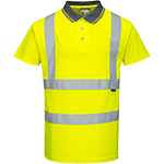 PWT47M - Polo maniche corte HI gialla tg.M