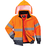 PWT486L - bomber 2 in 1 Hi-Vis tg.L