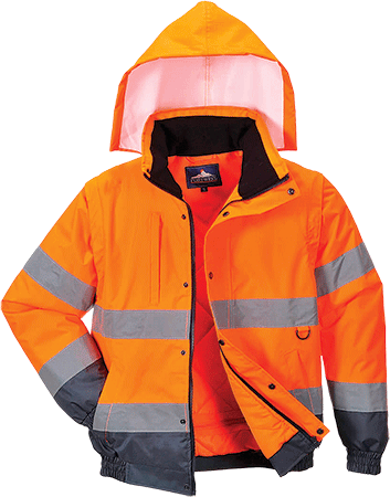 PWT486M - bomber 2 in 1 Hi-Vis tg.M