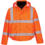 PWT63XL - bomber HI arancio x industria tg.XL