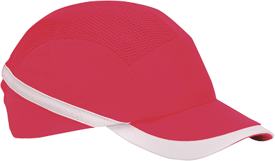PWT69R - cappellino antiurto ventilato rosso