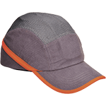 PWT69S - cappellino antiurto ventilato grigio