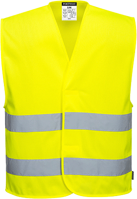 PWT743L/XL - gilet HI MeshAir Iona giallo tg.L/XL