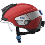 RSD1622R - casco HPS SafeGuard EN con protezione rosso