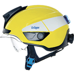 RSD1622Y - casco HPS SafeGuard EN con protezione giallo fluo
