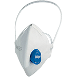 RSD1730V - Facciale filtrante antiparticelle FFP3 X-Plore 1730 con valvola