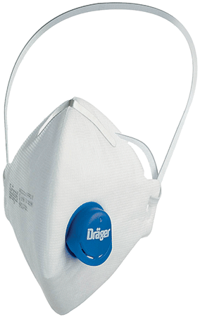 RSD1730V - Facciale filtrante antiparticelle FFP3 X-Plore 1730 con valvola