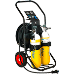 RSD228 - sistema di rifornimento aria carrellato Airpak 1 bombole non comprese
