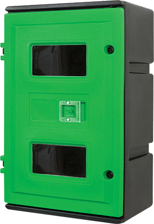 RSD260 - Armadio murale per autorespiratore in materiale plastico