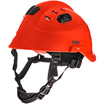 RSD2648 - Casco HPS3500 rosso x kit boschivo