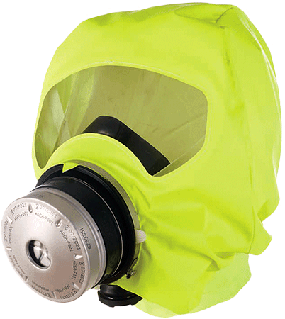 RSD415 - Cappuccio di fuga PARAT 5510 filtro CO P2 confezione Single Pack