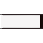 SCS5015W - Etichette magnetiche 150x50 con cartoncino scrivibile