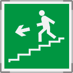 SEM15161A - segnale alluminio METAL monofacciale 150x150 piu'simbolo