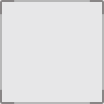 SEMS1515 - segnale alluminio METALSIGN monofacciale 150x150 neutro