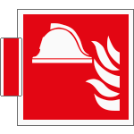 SICE15111BG - sistema COLORFIX ROSSO bifacciale Presidio Antincendio EN ISO 7010