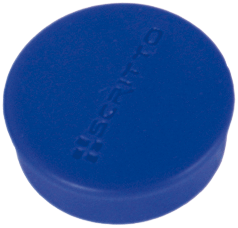 SMAT20B - confezione da 8 magneti diametro mm 20 colore BLU