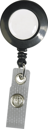 SMCA240 - confezione da 10 clip con cordicella accessorio portabadge e portanomi