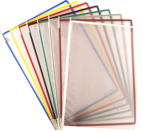 SMCA400A - confezione da 10 buste per leggii SMCA.. colori ASSORTITI
