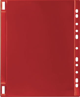 SMCA79R - cartelline perforate ROSSE magnetiche per supporto SMCA790 e SMCA791