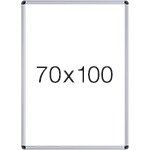 SMCT710 - cornice a scatto con protezione antiriflesso trasp. x foglio 700x1000