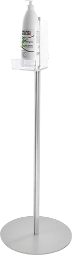 SMET01 - Struttura porta dispenser con base d 300mm h 1100mm