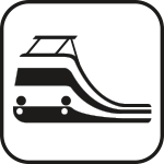 SR114 - Etichetta adesiva rifrangente Stazione