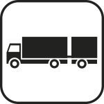 SR138 - Etichetta adesiva rifrangente Autotreno