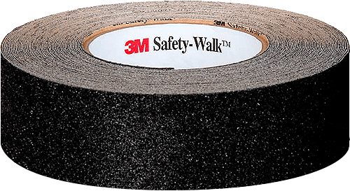 SWC050 - rotolo da m 18,2 antiscivolo Safety Walk nero h.50 mm