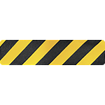 SWDS6115NY - confezione da 25 strisce antiscivolo STANDARD mm 610x150 NERO/GIALLO