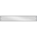SXNET35050 - supporto porta etichette formato A 350x500 con 4 losanghe 20x2mm