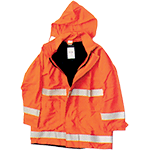 TAX165XS - Giaccone EN531 EN1149 gilet interno staccabile bande rifrangenti Tg.XS