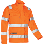TAX166/60 - Giacca ignifuga INGON arancione tg.60