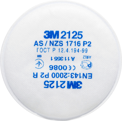 TF2125 - Filtro per 3M 6/7000 P2 (polveri nocive)