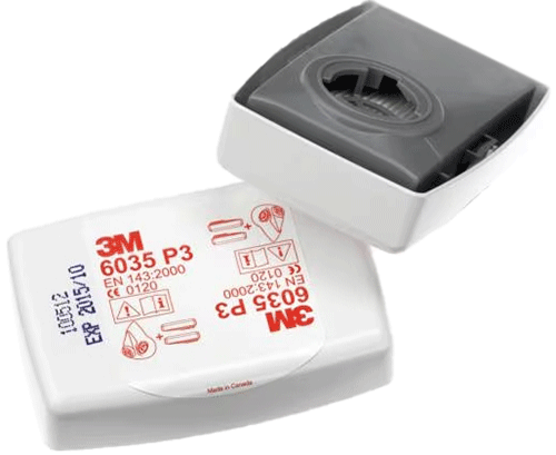 TF6035 - Filtro per 3M 6/7000 P3 (polveri toss.)
