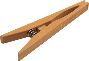 TI60P - pinza in plastica per fissaggio rotoli isolanti