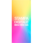 TKPR800B - solo banner 800x1800 stampa digitale inclusa per portabanner TKPR800