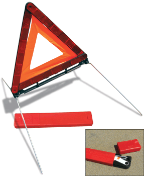 TRI70090 - Triangolo auto ferma omologato secondo il regolamento Europeo ECE R 27