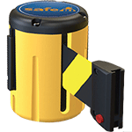 TSMS05NY - testina SAFE IN in polipropilene con nastro 5 mt colore GIALLO/NERO