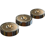 TSMS16M - confezione 3 magneti per rendere magnetico il terminale a muro TSMS16