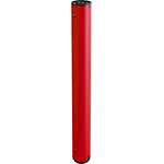 TSMS27R - colonnina ROSSA h.cm 81 da abbinare a testine da 5/10 mt e alla base