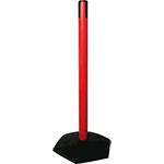 TSO100RX - colonnina SAFE IN modello OUTDOOR colore rosso SENZA nastro
